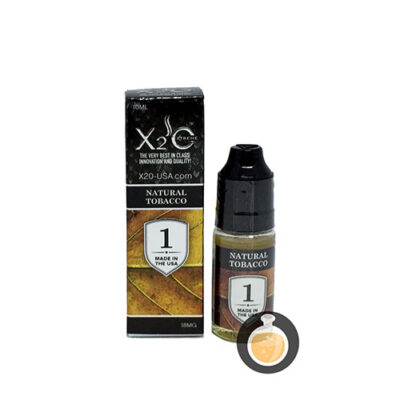X2O - Natural Tobacco No.1 - Best Vape E Juices & E Liquids Online Store