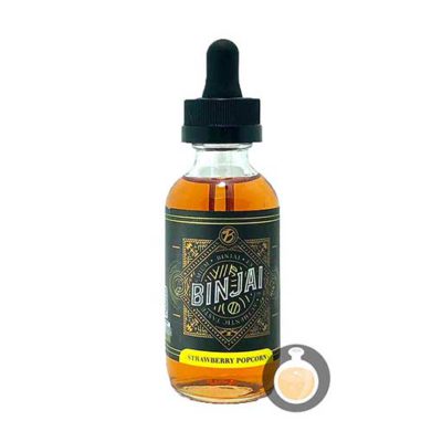 Binjai Premium - Strawberry Popcorn - Vape E Juices & E Liquids Store