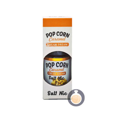 Cream Dream - Salt Pop Corn Caramel - Malaysia Vape Juice & E Liquid Online Store