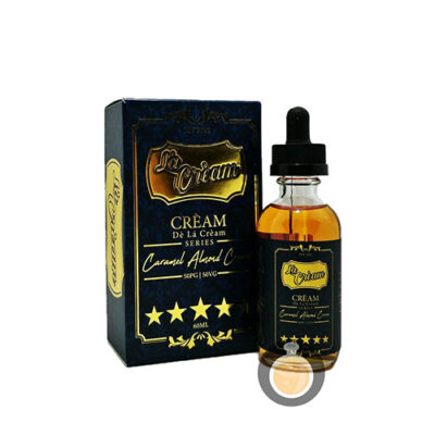 De La Cream Series - Caramel Almond Cream - E Juice & E Liquid Store