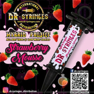 Dr Syringes - Strawberry Mousse - Malaysia Vape Juice & E Liquid Store