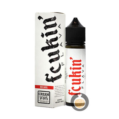 Fcukin Flava - Red Label - Malaysia Vape Juice & E Liquid