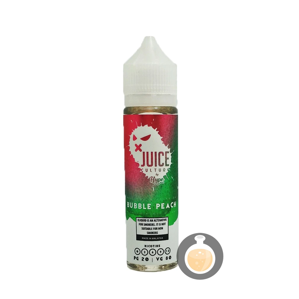 Juice Culture By Hype Juice Bubble Peach Best Online Vape E Liquid