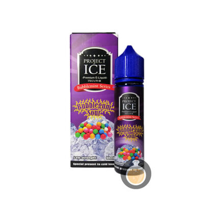 Project Ice Bubblemint Series - Bubblegum Sour - Vape Juice & E Liquid