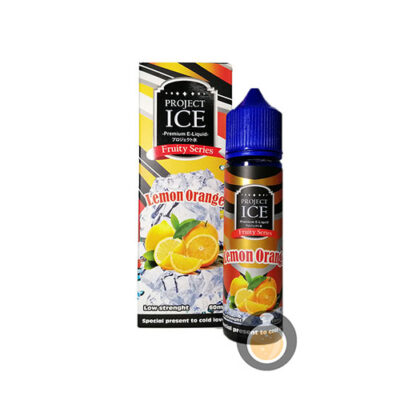 Project Ice Fruity Series - Lemon Orange - Vape Juice & E Liquid Shop