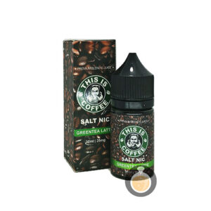 This Is Coffee - Salt GreenTea Latte - Best Vape E Juices & E Liquids Store