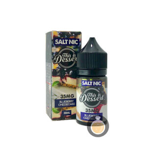 This Is Dessert - Salt Nic Blueberry Cheesecake - Vape E Juices & E Liquids