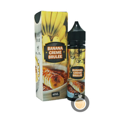 Vaptized - Banana Creme Brulee - Malaysia Vape Juice & E Liquid Store