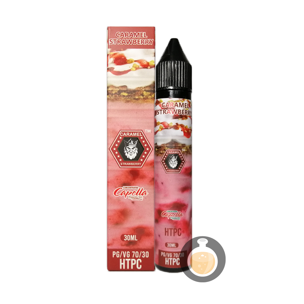 Flamingo E Lic HTPC Caramel Strawberry Vape Juices & Liquids Store