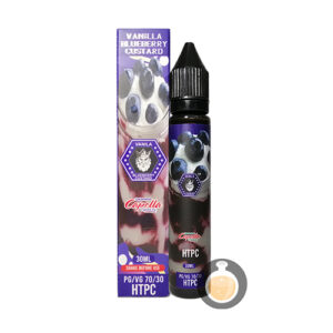 Flamingo E Lic HTPC - Caramel Vanilla Blueberry Custard - Vape Juice & E Liquid Online Shop