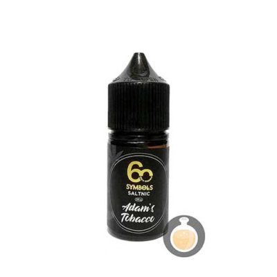 60 Symbols - Salt Nic Adam's Tobacco - Vape Juice & E Liquid Online Store