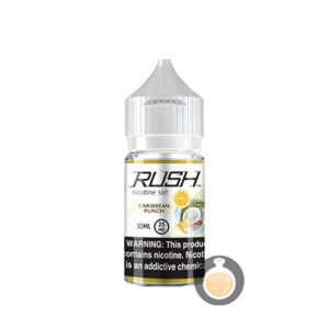 Rush - Nicotine Salt Caribbean Punch - Malaysia Vape Juice & US E Liquid