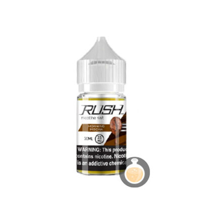 Rush - Nicotine Salt Morning Mocha - Malaysia Vape E Juice & US E Liquid