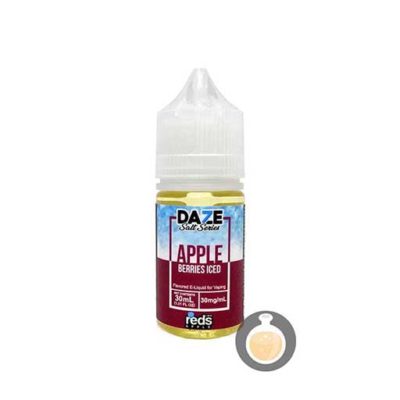 7 Daze - Salt Series Reds Apple Berries Iced - Malaysia Juice & US Liquid