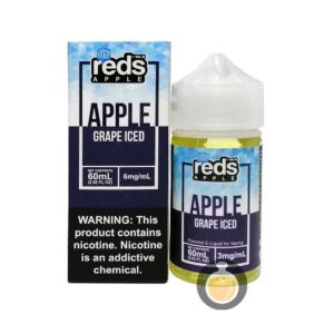7 Daze - Reds Apple Grape Iced - Malaysia Vape Juice & US E Liquid Store
