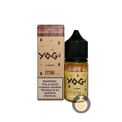 Yogi - Java Granola Bar Salt Nic - Malaysia Vape Juice & US E Liquid Shop