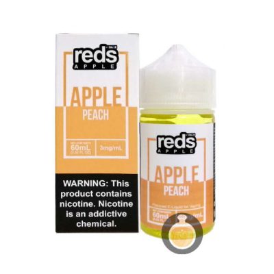 7 Daze - Reds Apple Peach - Malaysia Vape Juice & US E Liquid Store