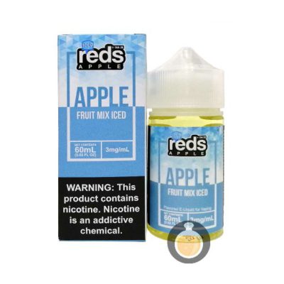 7 Daze - Reds Apple Fruit Mix Iced - Malaysia Vape Juice & US E Liquid