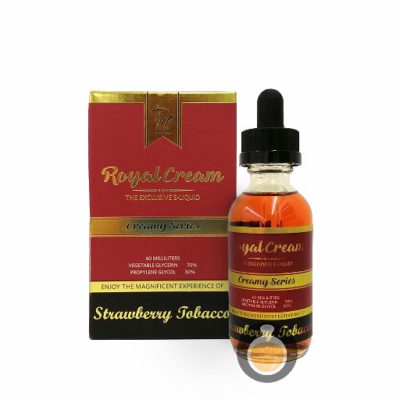 Royal Cream - Strawberry Tobacco - Vape E Juices & E Liquids Online Store