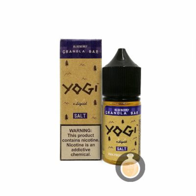 Yogi E Liquid - Blueberry Granola Bar Salt Nic - Malaysia Vape Juice & US E Liquid