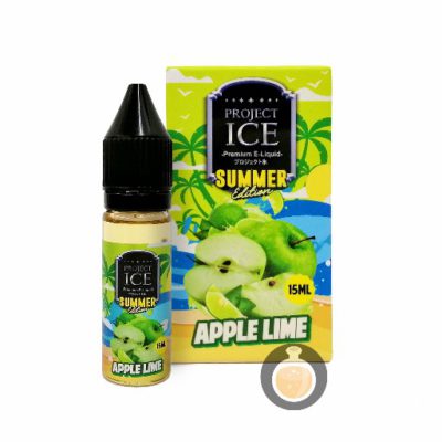 Project Ice - Summer Edition Apple Lime Salt Nic - Malaysia Vape Juice & E Liquid