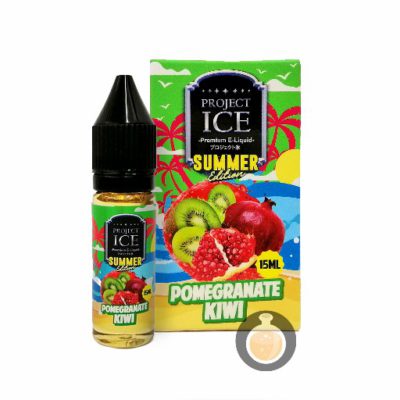 Project Ice - Summer Edition Pomegranate Kiwi Salt Nic - Malaysia Vape Juice & E Liquid