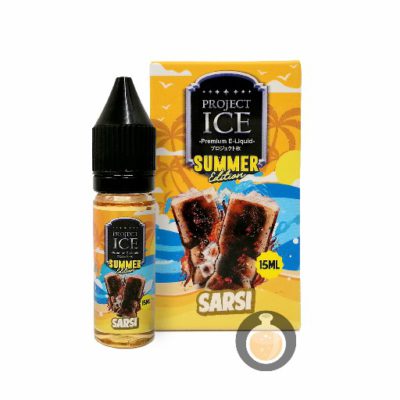 Project Ice - Summer Edition Sarsi Salt Nic - Malaysia Vape Juice & E Liquid
