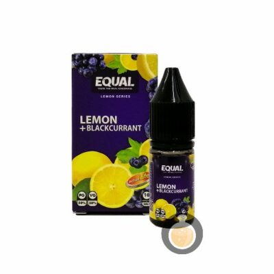 Equal - Lemon Series Blackcurrant Salt Nic - Vape E Juice & E Liquid Online Store