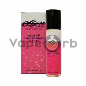 Ossem Zesty Series Pink Lemonade Lime Vape E Juice & Liquid