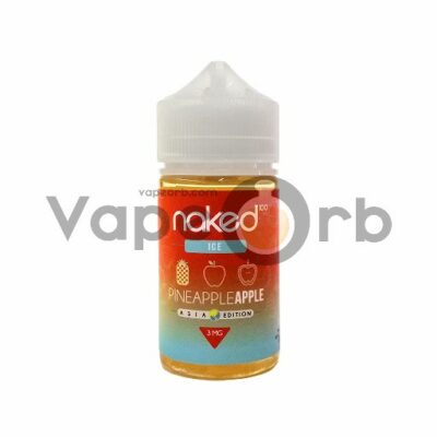 Naked 100 Asia Edition Pineapple Apple Ice Vape US E Liquid