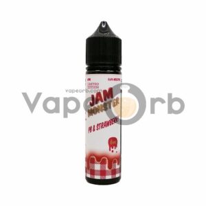 Jam Monster PB & Strawberry Malaysia Vape Juice & E Liquid